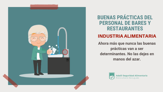 BUENAS PRÁCTICAS DEL PERSONAL DE BARES Y RESTAURANTES