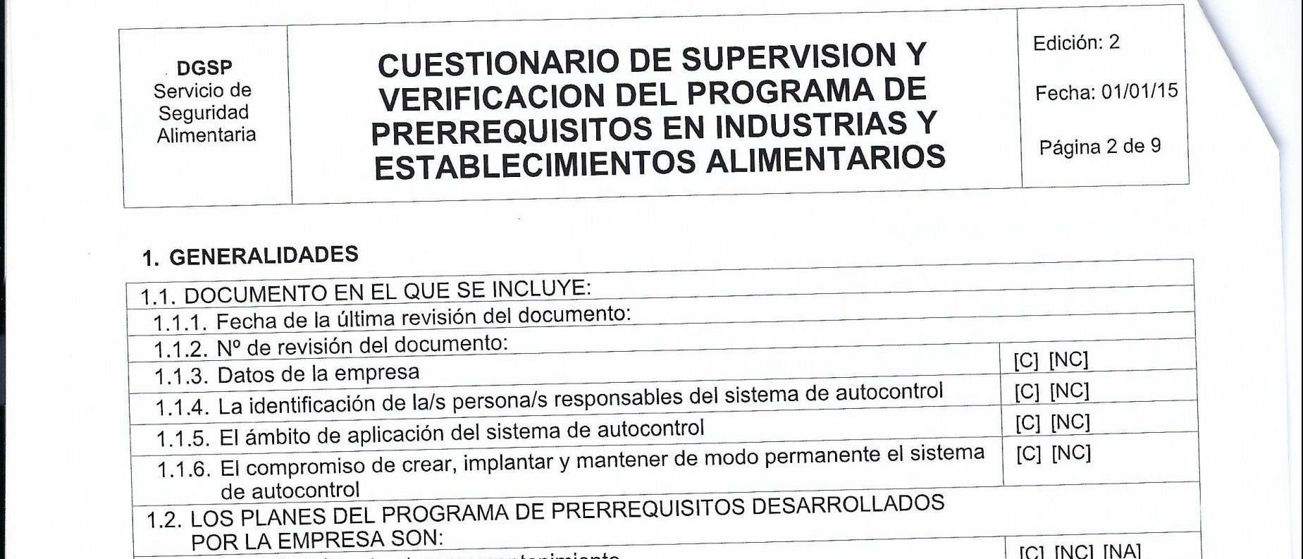 Compromiso seguridad alimentaria